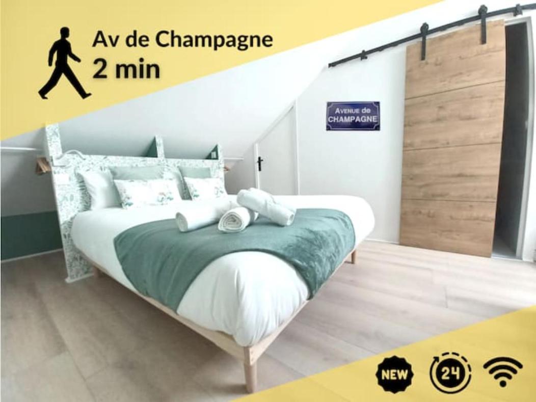 #Seasons. 2' From Av Champagne. Design Cocoonig. New Apartman Épernay Kültér fotó